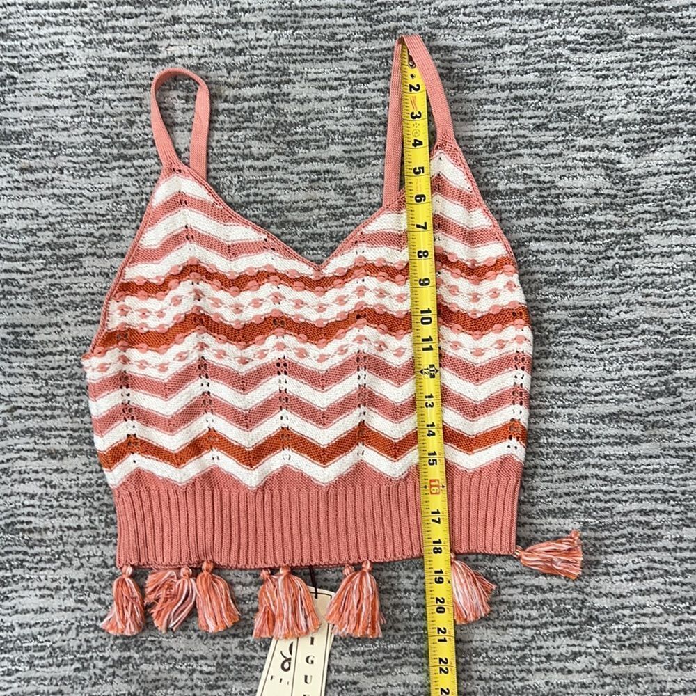 NWT FIGUE Quinn Bralette Orange Multi Medium - Picture 8 of 14